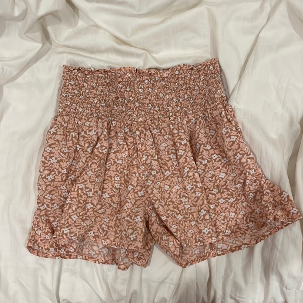 aerie flowy shorts
